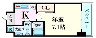 サムティ江坂JuReveの物件間取画像